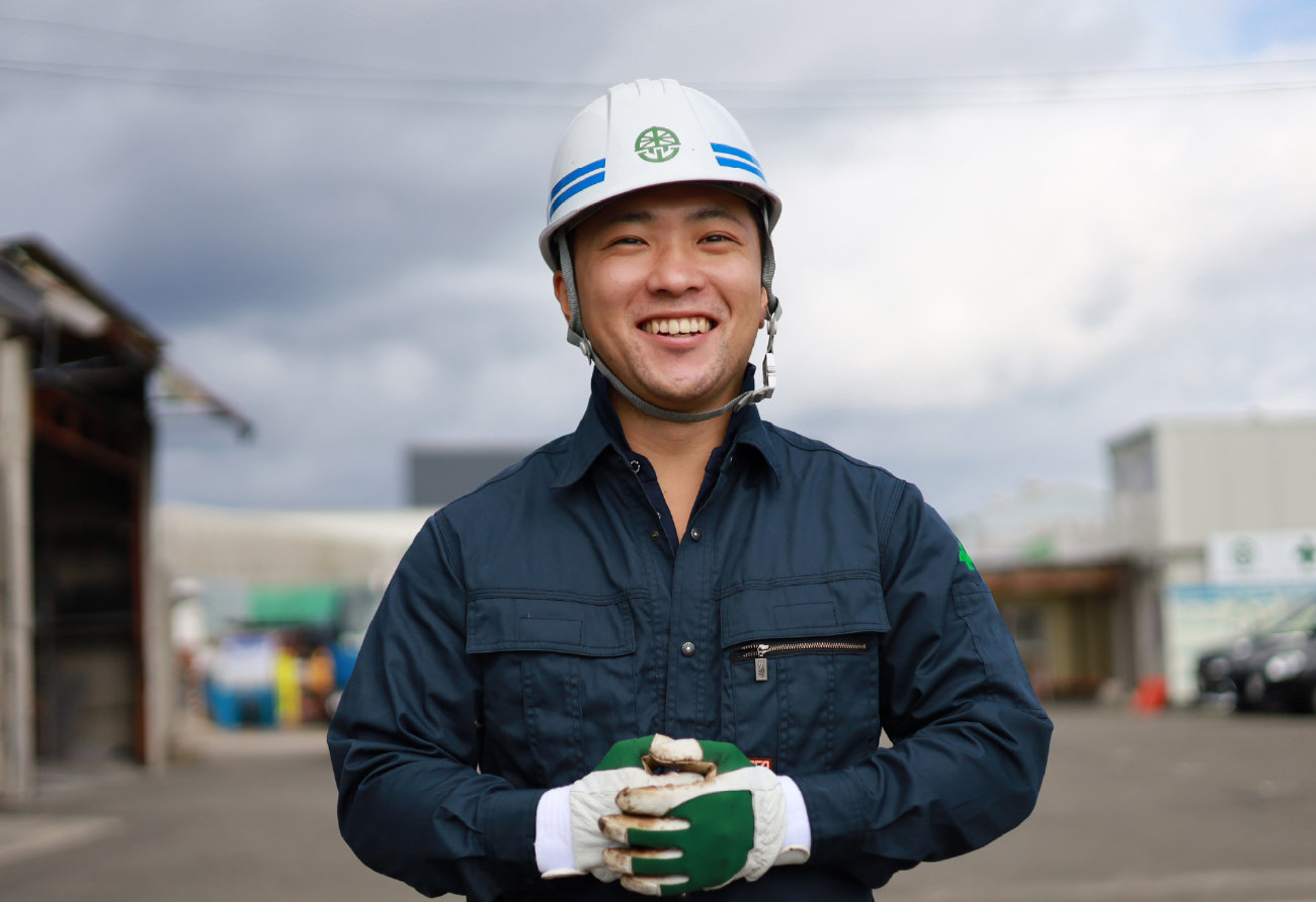 社員が元気だから安全で迅速な施工が実現します！