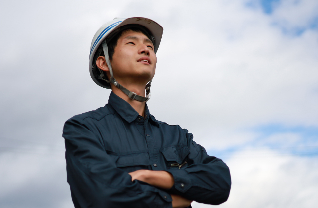 社員が元気だから安全で迅速な施工が実現します！