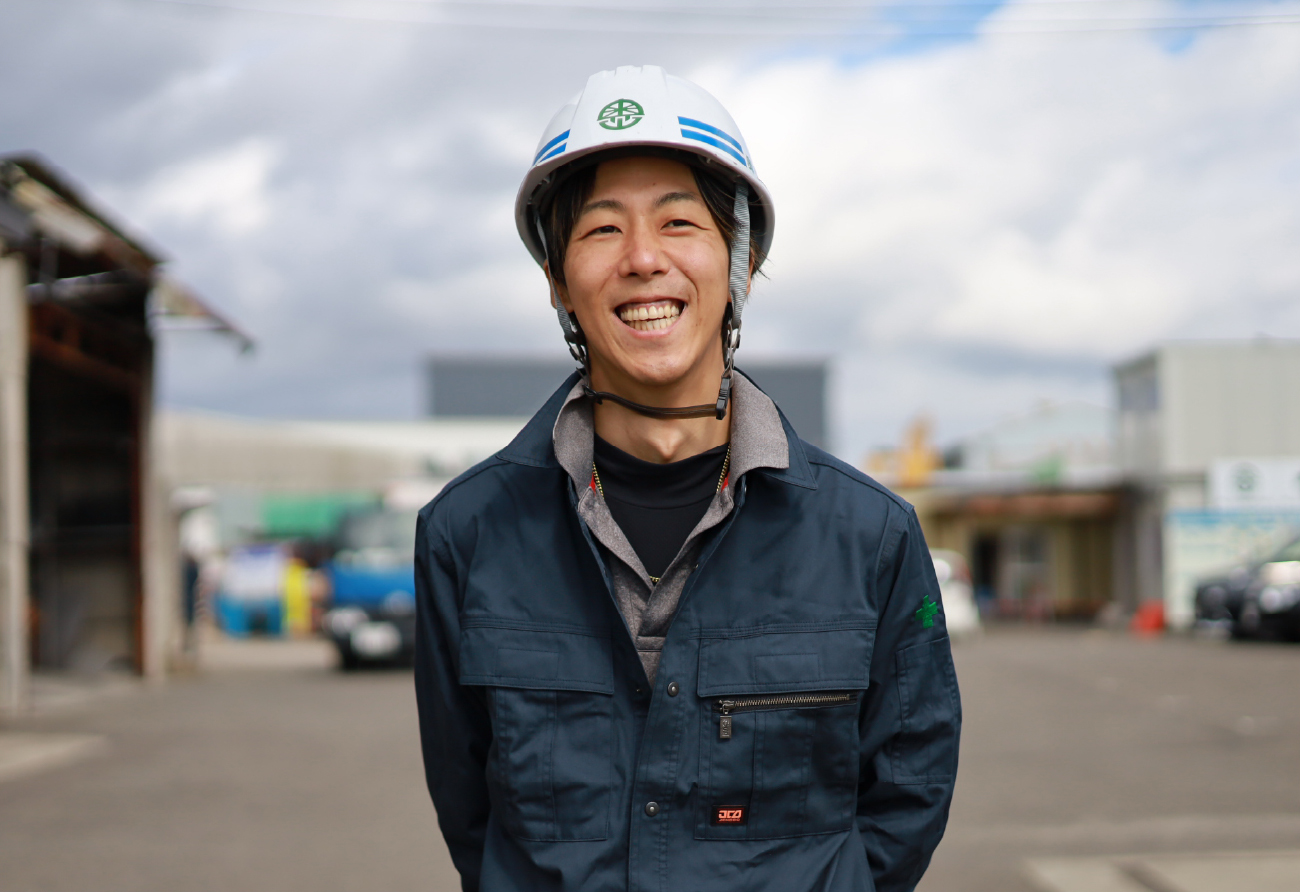 社員が元気だから安全で迅速な施工が実現します！